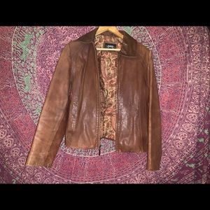 Brown Leather Jacket